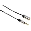 Hama - 86153 - Rallonge jack m�le / m�le 150cm connecteur - Noir