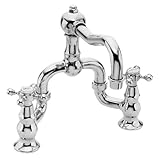 Newport Brass Lavatory Bridge Faucet, Cross Handles NB930B-26