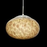 IMAGE OF ETOPLIGHTING Beautiful Moccasin color with gradate burly wood color stamped Glass