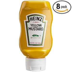 Heinz+mustard+label