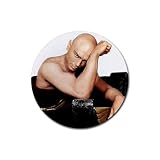 Yul Brynner Round Rubber Coaster set 4 pack Great Gift Idea