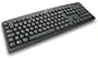 Konyin Black PS/2 106-Key Compact size United States Multilingual Keyboard (KB-201PB-US)