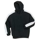 Sport-Tek Pullover Hooded Sweatshirt with Mesh Arm Stripe