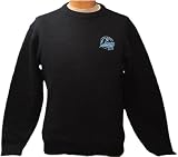 Size 2XL- Black NFL Detroit Lions 100% Wool Crew neck Sweater