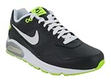 IMAGE OF Nike Men's NIKE AIR MAX NAVIGATE LEATHER RUNNING SHOES 10.5 (ANTHRACITE/WHITE/METALLIC SILVER/VLT)