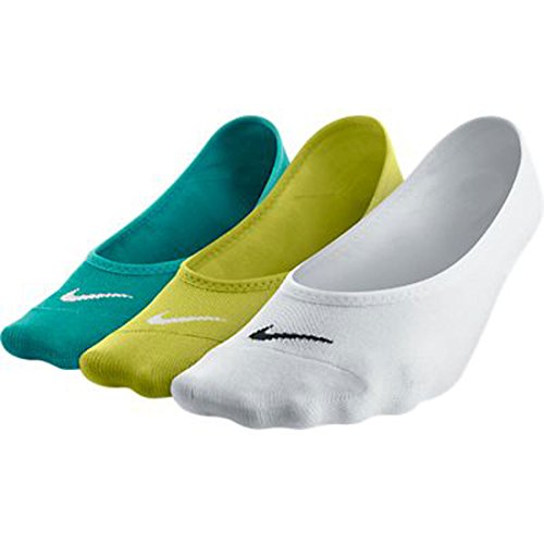 New Nike Women's 3 Pack Cotton Cushioned Low-Cut w/Moisture Mgt Socks