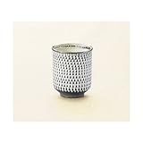 陶翠窯 白釉トチリ 湯呑 【湯呑 瀬戸焼】