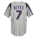 Jose Reyes New York Mets Stance II Gray Button-Front Jersey (Medium)