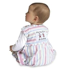 Merino Kids Baby Sleep Bag, 0-2 years, Rose Hip