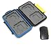 Professional Rubber sealed & water proof Memory Card Case for 4 PCS Compact Flash (CF) & 4 PCS SD and 4 pcs Olympus Xd cards and 4 pcs Sony Memory Stick Pro Duo