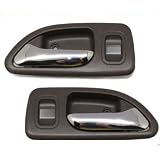 #DS38 MotorKing Honda Accord Brown Replacement Rear Side Set 2 Inside Door Handles by MotorKing