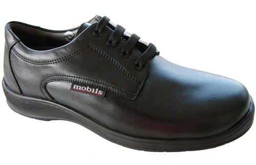 NEW $380 Mephisto Men's Orthopedic Support Oxford Shoe Black Ebbo US 8