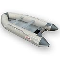 Seamax Sport420 Gray Inflatable Boat, 13.8 FT Tender, Aluminum Floor Dinghy