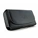 Leather Belt Case Pouch for Samsung Galaxy S4 Mini Holster fit WITH OTTERBOX COMMUTER on it