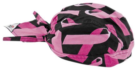 ZanHeadgear Flydanna Breast Cancer Pink Ribbons