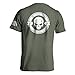 Divided We Fall Military Sniper Skull T-Shirt Large Military Green