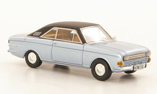 Ford Taunus P6 15M Coupe, silberblau/schwarz,
