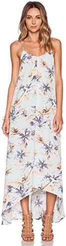 Pink Stitch 4612-8021 Resort Maxi Dress (Animal Print, Haze, Hot Pink, Husk, Tribal Print, Tropicana) (US 2, Tropicana)