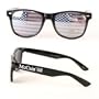 Obama vs. McCain 2008: Make Your Pick! Novelty Sunglasses with Flag Lenses & Candidate Name on Stems (Spring Hinged)