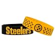 Forever Collectibles NFL Pittsburgh Steelers Bulky Bandz Bracelet 2-Pack