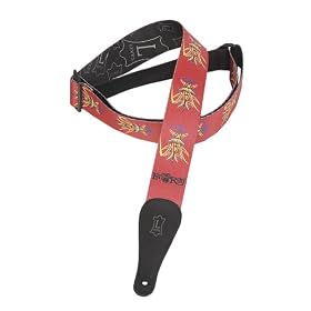 Levy's Leathers 2 Polyester Guitar Strap with Rat Fink Art,