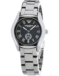 Emporio Armani Womens AR1402 Black Ceramic Watch