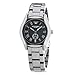 Emporio Armani Womens AR1402 Black Ceramic Case & Bracelet Black Dial Watch