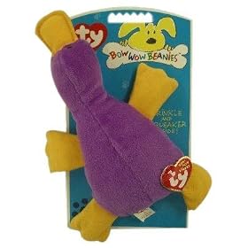 Patti (Platypus) Ty Bow Wow Beanie Dog Toy