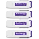 Kingston DataTraveler I - 4 GB USB 2.0 Flash Drive 4-Pack DTI/4GB-4P