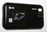Nokia 6790 Surge Black Back Cover Battery Door
