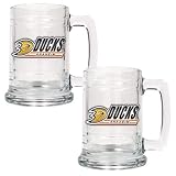 Anaheim Ducks Set of 2 Beer Mugs