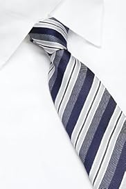 Ultimate Pure Silk Striped Woven Tie