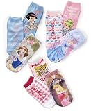 Disney Princess Girls 3 Pair Pack Socks