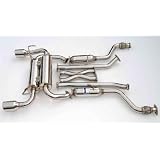 Invidia 03-08 Infiniti G35 Coupe Gemini Rolled Stainless Steel Tip Cat-back... by Invidia