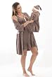 The Olian 4pc Sleepwear/Nursing Nightgown Set