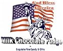 God Bless America Milk Chocolate Fudge Box