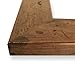 Craig Frames FM74DKW 12 by 18-Inch Rustic Wall Decor Frame, Smooth Grain Finish, 2-Inch Wide, Dark Brown