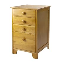 Hot Sale Winsome Wood File Cabinet with 4 Drawers, Honey