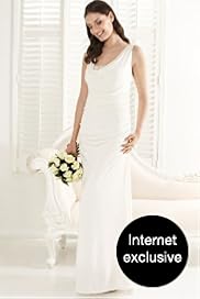 Autograph Occasions Draped Grecian Style Wedding Dress