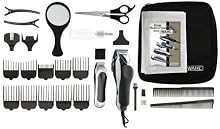 Wahl 79524-1001 Deluxe Chrome Pro with Multi-Cut Clipper & Trimmer, 27 Pieces