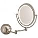 CRL Wall Mount Dual Arm Oval Mirror with LED Surround Light by CR Laurence