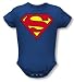 Search : DC Comics Superman Creeper Romper Onesie Size: 6-12 Months
