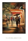 2Nd Street Drizzle by Jessen. Art Print Poster 24 inches width by 36 inches height. Highest Quality Art Poster Print