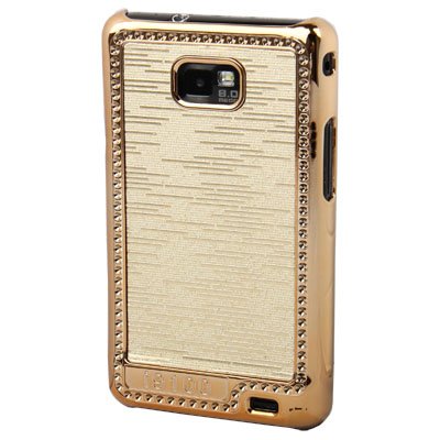 gada Samsung Galaxy S2 i9100 Strass Case Schutz Hülle Cover Tasche Etui Gold Edel metall - artig gada Samsung Galaxy S2 i9100 Strass Case Schutz Hülle Cover Tasche Etui Gold Edel metall - artig