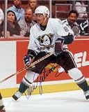 Selanne, Teemu (Anaheim Mighty Ducks) Autographed/Hand Signed 8x10 Photo