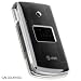 Crystal Clear Transparent SNAP-ON COVER HARD CASE PHONE w/ Belt Clip PROTECTOR for LG CU515