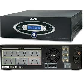 APC AV J10BLK Home Theater 1000VA Battery Backup, Power Filter and Power Conditioner... by APC