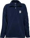 Detroit Tigers Youth Navy 1/4 Zip Fleece Frost Jacket