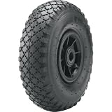 Low Speed Pneumatic Tire & Wheel - 10in. x 3.00 x 4