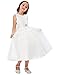 GRACE KARIN Lace Flower Girl Dress V Neck Girls Pageant Wedding Party Ball Gown